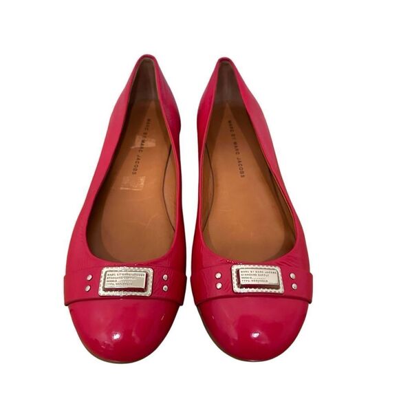 Marc by Marc Jacobs Red Ballet Flats - Picture 5 of 7